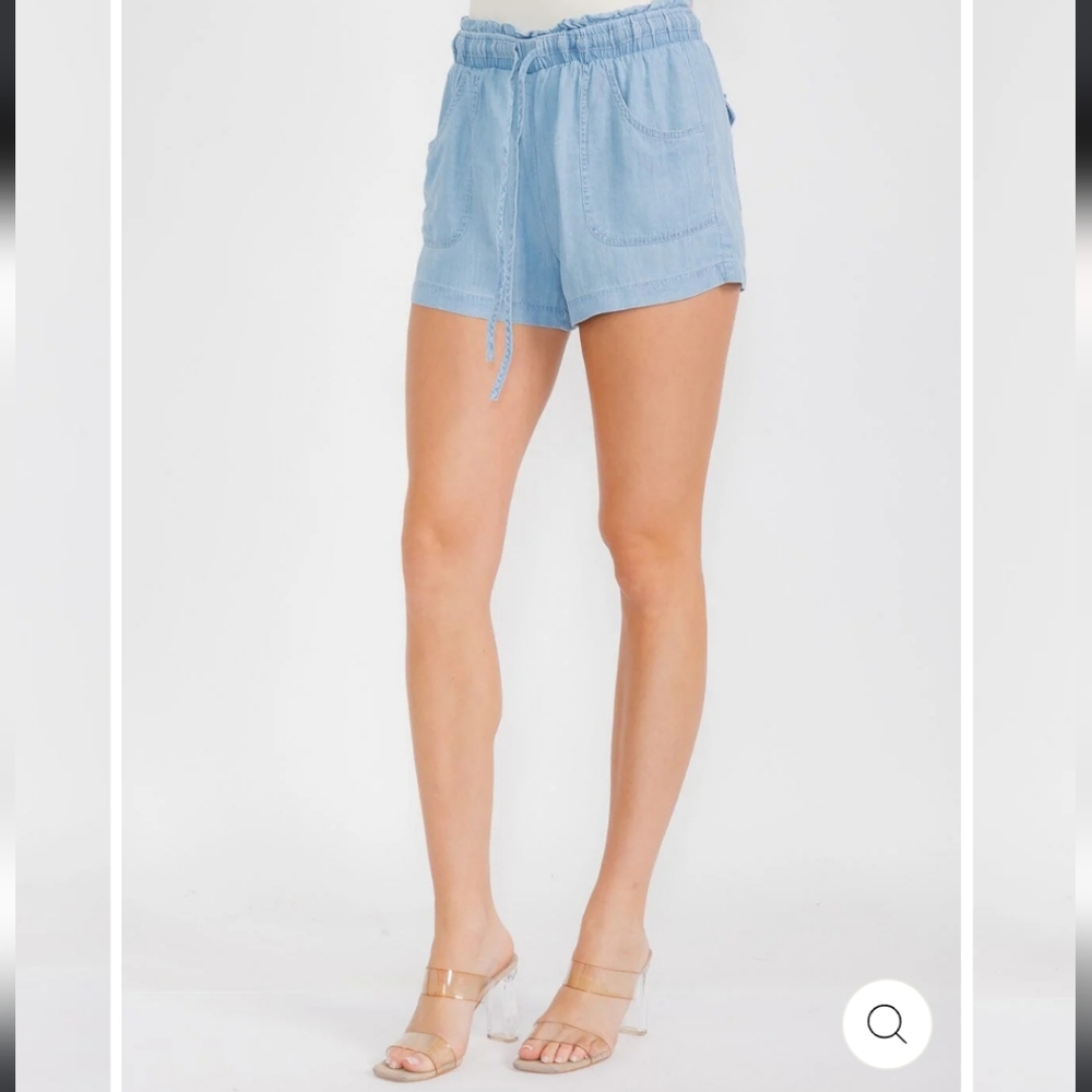 Light Blue Women's Shorts